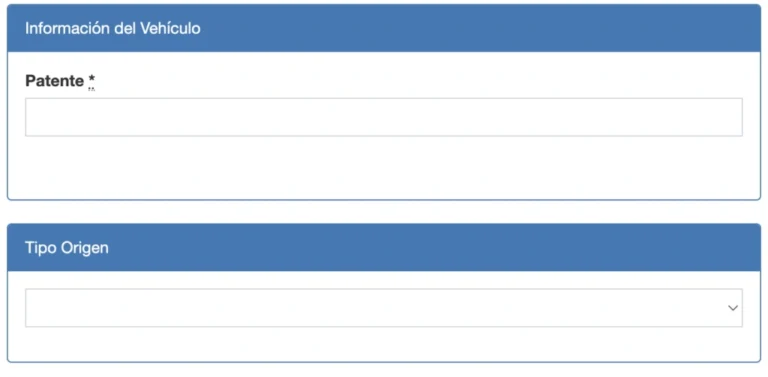 datos de patente y tipo de origen turno vtv Mar del Plata